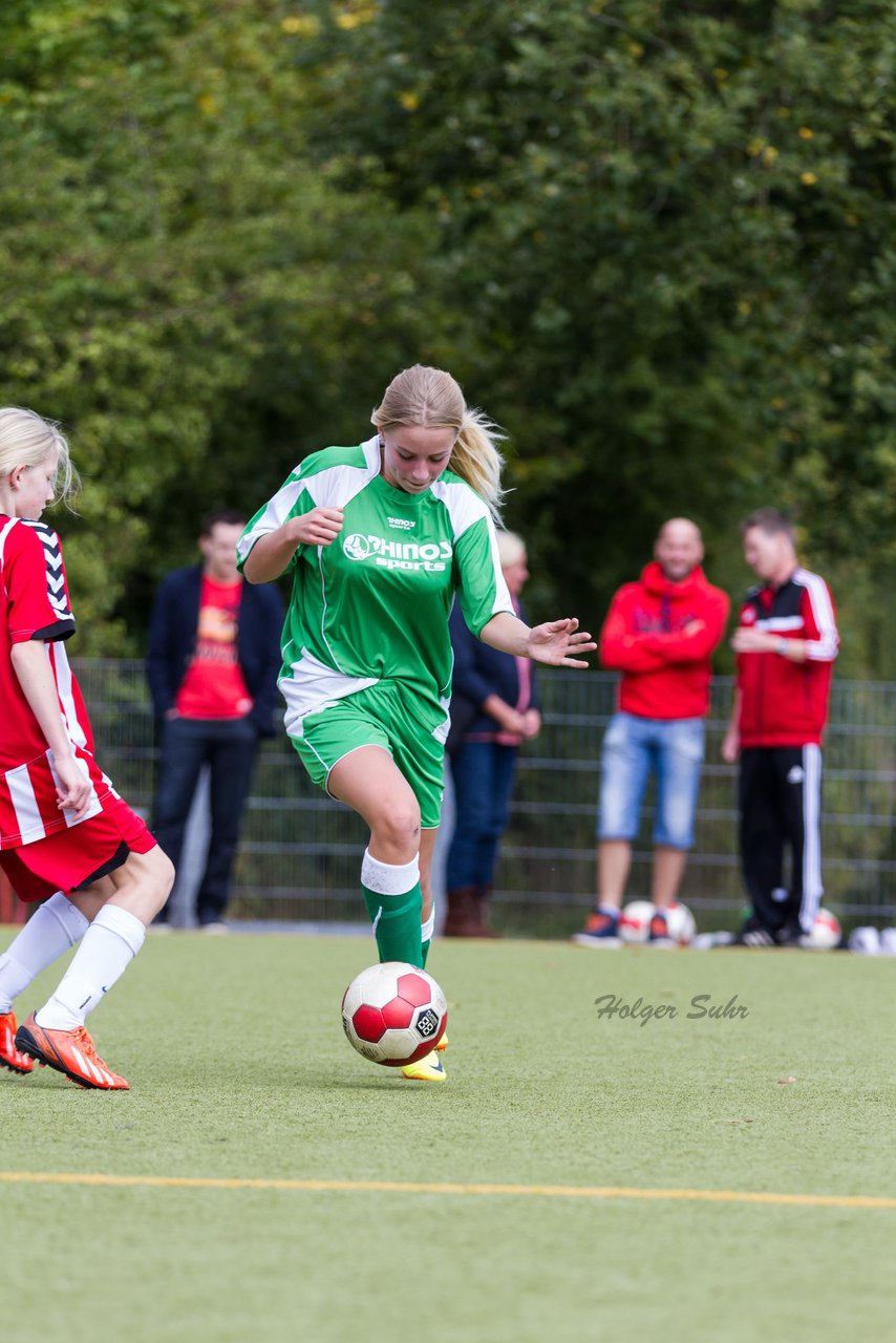 Bild 305 - C-Juniorinnen Kaltenkirchener TS - TuS Tensfeld : Ergebnis: 7:0